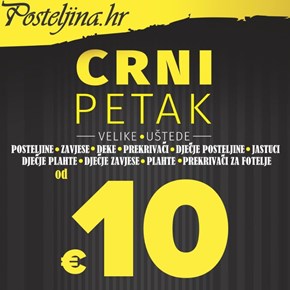 Crni petak <br/> u Posteljine.hr